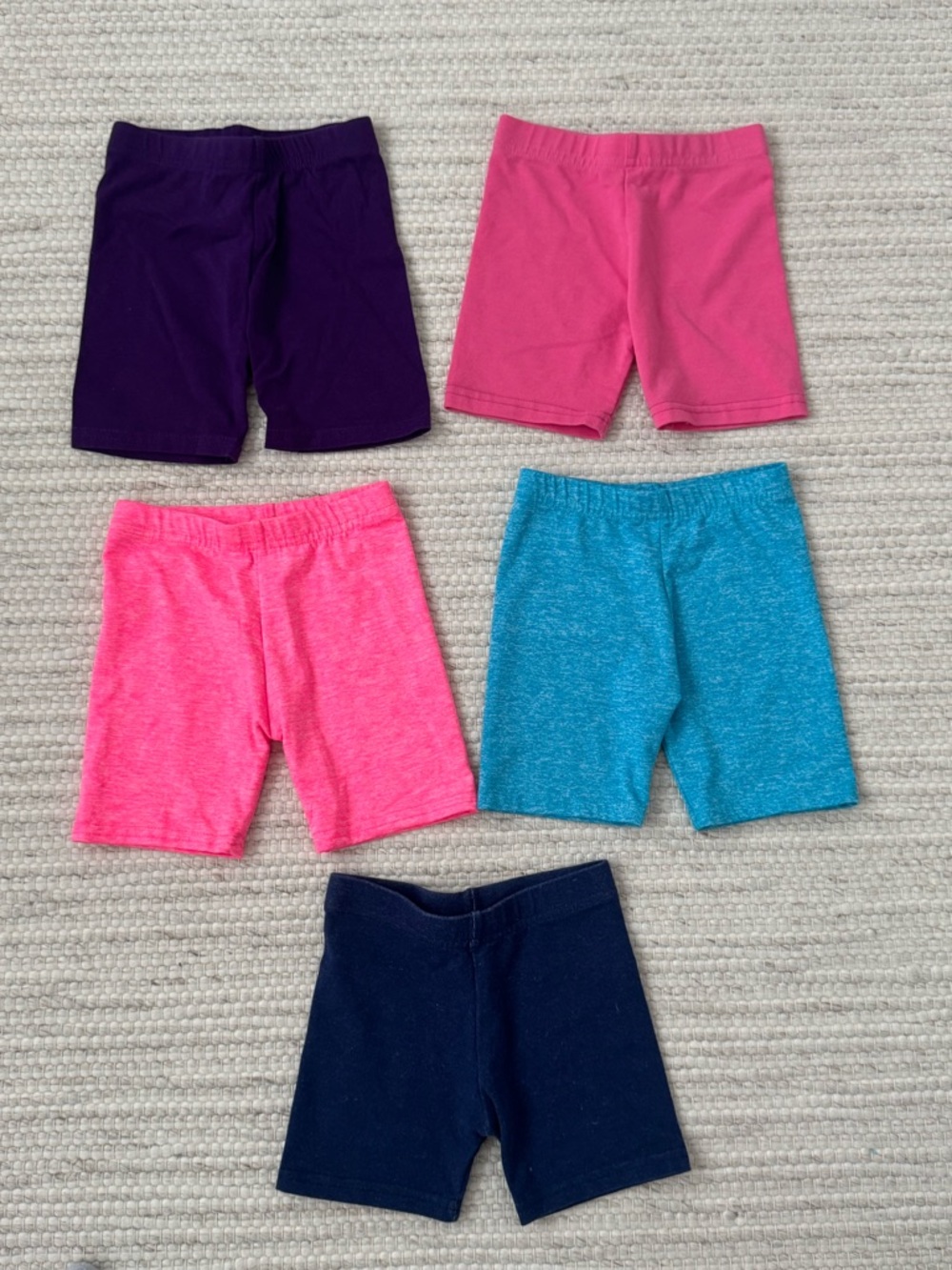 DORI CREATIONS Lot of 4 Girls Bike Shorts Cartwheel - Size 5/6